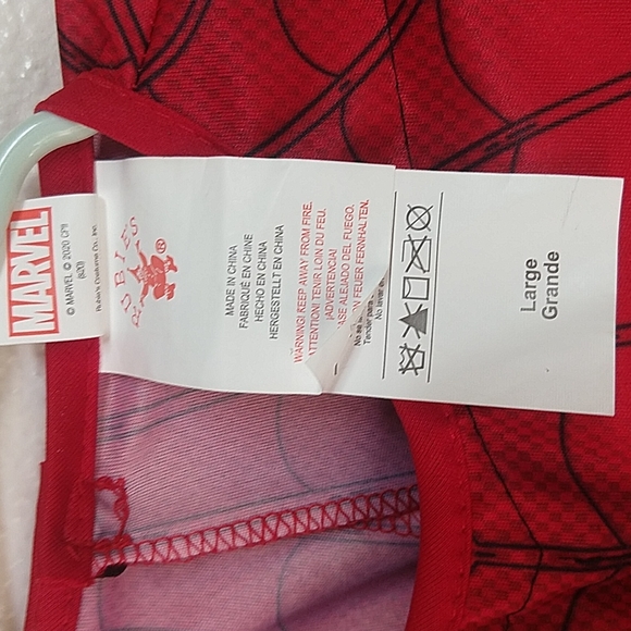 Marvel Spiderman Far From Home Deluxe Muscle Costume Youth Large - Picture 6 of 11